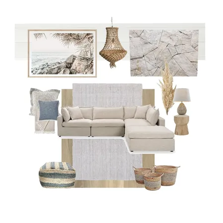 Coastal Living Room Interior Design Mood Board by bjbergs on Style Sourcebook