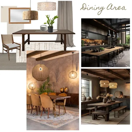 Dining Area Interior Design Mood Board by glazel08 on Style Sourcebook