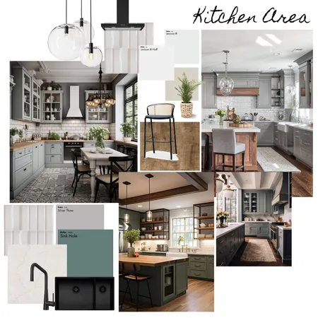 Kitchen Area Interior Design Mood Board by glazel08 on Style Sourcebook