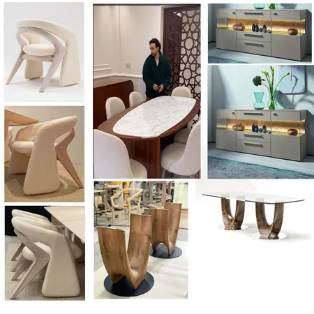 Dinning Table & Chair's Interior Design Mood Board by Abdelr7mn on Style Sourcebook