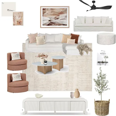 Foss St Modern Coastal Living room Interior Design Mood Board by Amanda Lee Interiors on Style Sourcebook