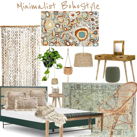 9_ Sample board Minimalist boho_ Manuel Nesta_ Interior Design Mood Board by manu' on Style Sourcebook