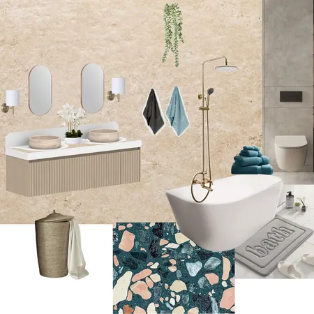 Bathroom 1 Interior Design Mood Board by olga_shakina@yahoo.com on Style Sourcebook