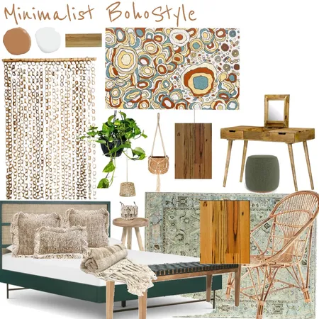 10_ Sample board Minimalist boho_ Manuel Nesta_ Interior Design Mood Board by manu' on Style Sourcebook