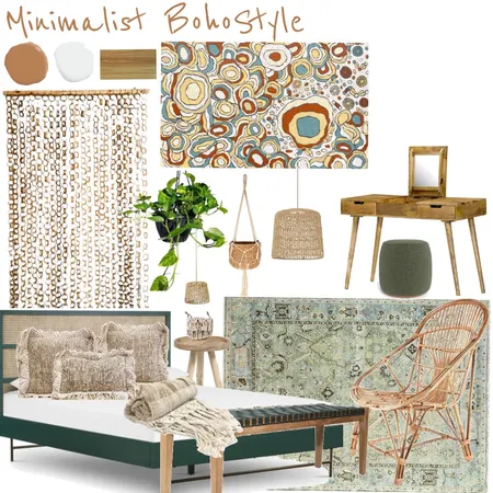 11_ Sample board Minimalist boho_ Manuel Nesta_ Interior Design Mood Board by manu' on Style Sourcebook