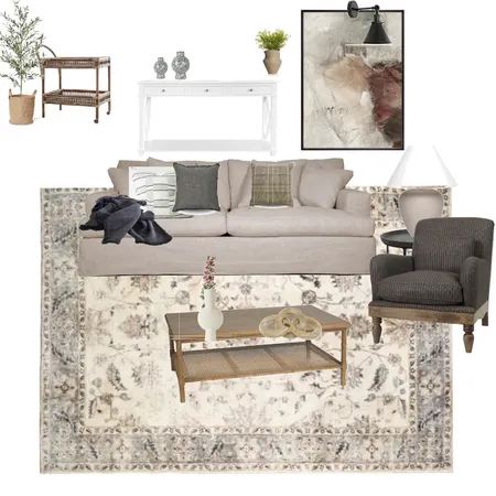 Family Room Design - DesignBX V15 Interior Design Mood Board by adrianapielak on Style Sourcebook