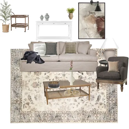 Family Room Design - DesignBX V16 Interior Design Mood Board by adrianapielak on Style Sourcebook