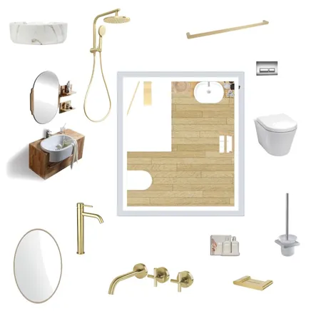 bathroom Interior Design Mood Board by alaa1 on Style Sourcebook