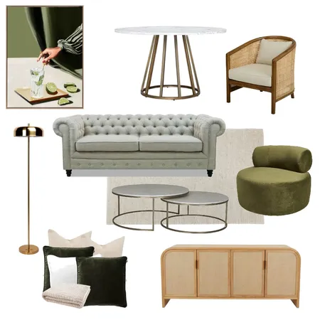 Vintage luxe Interior Design Mood Board by Casa Rae Styling & Design on Style Sourcebook