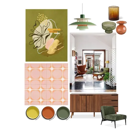 Mid Century Modern Design Style Mood Board Interior Design Mood Board by kyliemichellebarker on Style Sourcebook