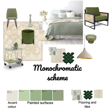 Monochromatic Interior Design Mood Board by DianaE on Style Sourcebook