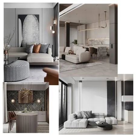 новин серый минимализм Interior Design Mood Board by Elena_Dobro on Style Sourcebook