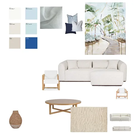 Hamptons living Interior Design Mood Board by DenisaDesigns on Style Sourcebook