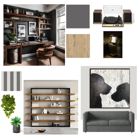 Mood board Jake's Office Interior Design Mood Board by juliapiroh on Style Sourcebook