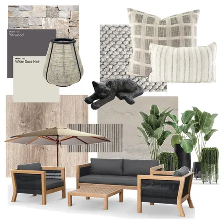 Outdoor Living Area Interior Design Mood Board by Louella Rix on Style Sourcebook