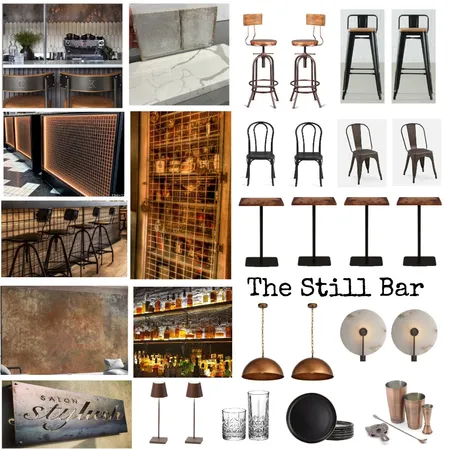 THESTILLBAR Interior Design Mood Board by RoseTheory on Style Sourcebook