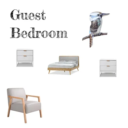 Guest Bedroom Interior Design Mood Board by Brookejoy on Style Sourcebook