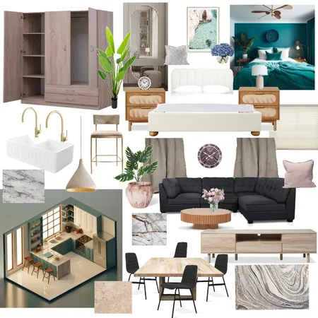 studio Interior Design Mood Board by Dia Gandhi on Style Sourcebook