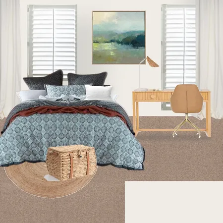 Spare Bedroom Interior Design Mood Board by O/A Designs on Style Sourcebook