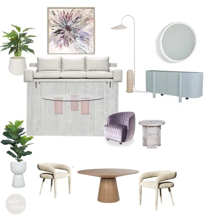 Claremont - Lilac Scheme Interior Design Mood Board by indi haus on Style Sourcebook