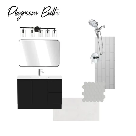 Playroom Bath Interior Design Mood Board by imLV on Style Sourcebook