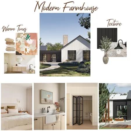 Urban Farmhouse Vison Board Interior Design Mood Board by beckdickson on Style Sourcebook