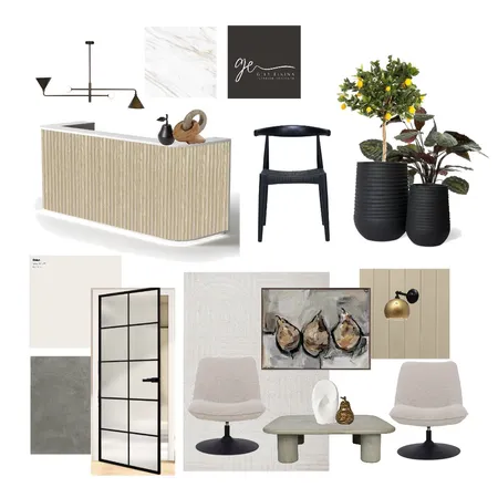 Office - Front Entry Interior Design Mood Board by gelyelkina23 on Style Sourcebook