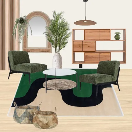 Marimekko Seireeni Green 132707 Interior Design Mood Board by Unitex Rugs on Style Sourcebook