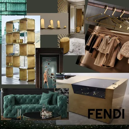 FENDI Interior Design Mood Board by oli.d@windowlive.com on Style Sourcebook