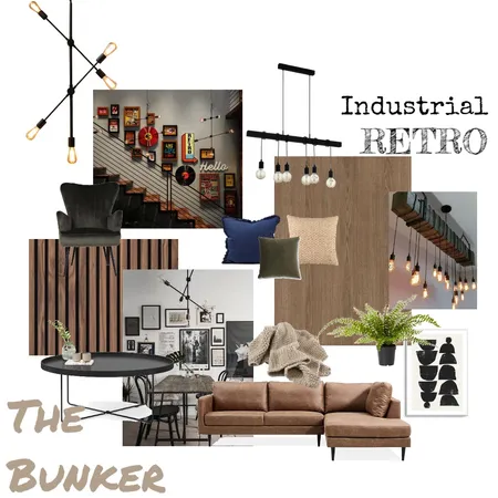 Bunker Interior Design Mood Board by Liese on Style Sourcebook