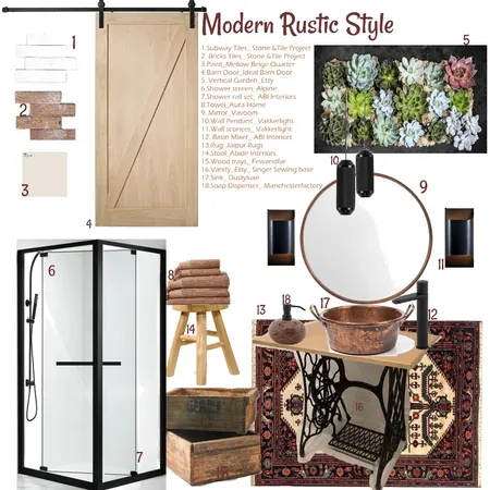 4_ Manuel Nesta_ Rustic Modern sample board_ Interior Design Mood Board by manu' on Style Sourcebook