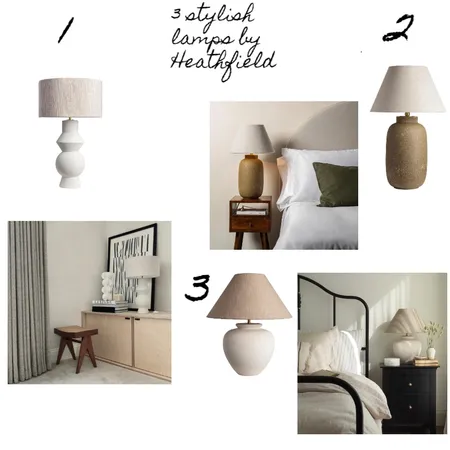 lamps by heathfield Interior Design Mood Board by Αννα on Style Sourcebook