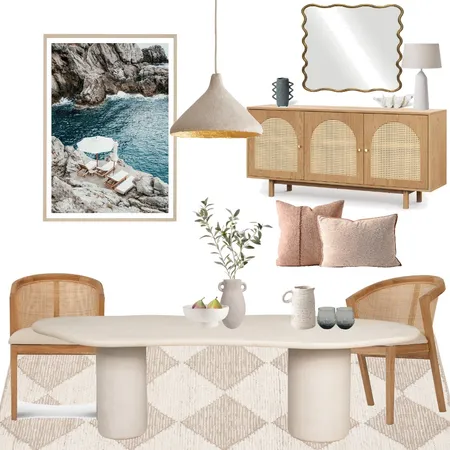 Med Dining Room Interior Design Mood Board by Mood Indigo Styling on Style Sourcebook