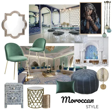 Moroccan design style Mood Board Interior Design Mood Board by Adaiah Molina on Style Sourcebook