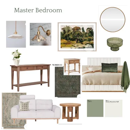 Master Bedroom Interior Design Mood Board by Sarah on Style Sourcebook