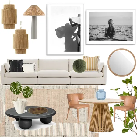 Living Room Interior Design Mood Board by Bianco Studio on Style Sourcebook