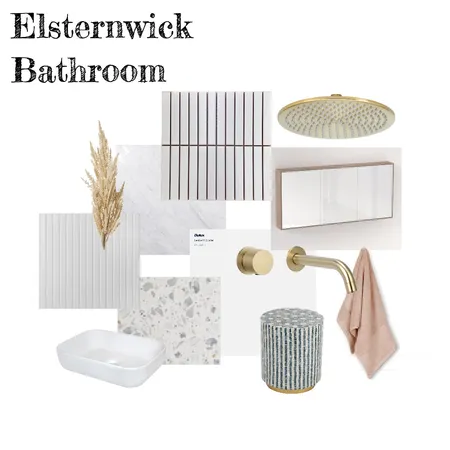 Elsternwick Bathroom Interior Design Mood Board by carolyn@localprojectco.au on Style Sourcebook