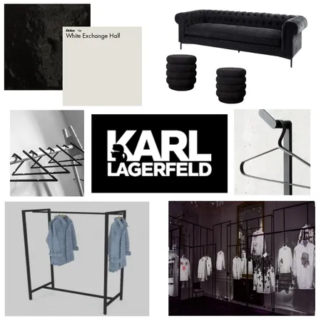 karl lagerfeld Interior Design Mood Board by aggelahey on Style Sourcebook