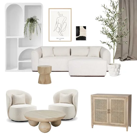 Gemütliche Wohnzimmer Interior Design Mood Board by Tanja Felker on Style Sourcebook