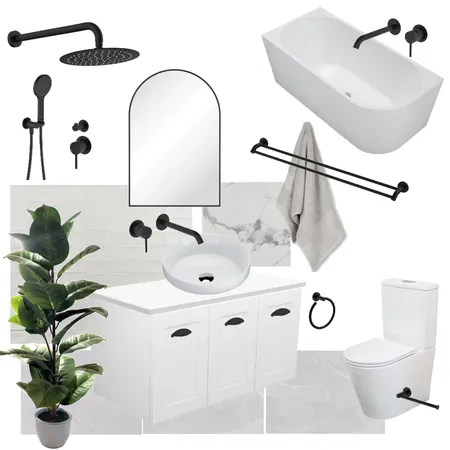 Light grey bathroom scheme Interior Design Mood Board by emmalea97@gmail.com on Style Sourcebook