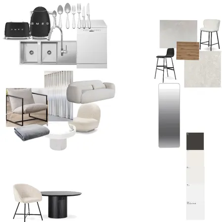 Kitchen/ Lounge/ Dining Interior Design Mood Board by kimsiow on Style Sourcebook