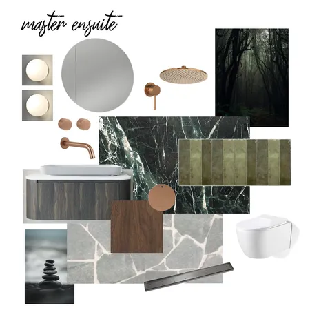 Master Ensuite Interior Design Mood Board by Rachel Romly Interiors on Style Sourcebook