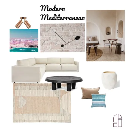 living Area Interior Design Mood Board by Studio Tamara on Style Sourcebook