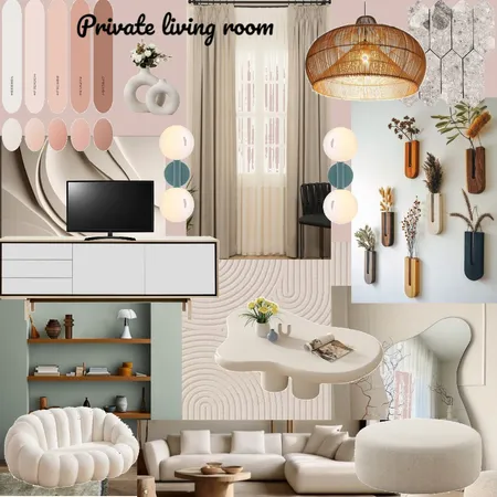 Private living room Interior Design Mood Board by Veronia Adel Halim on Style Sourcebook