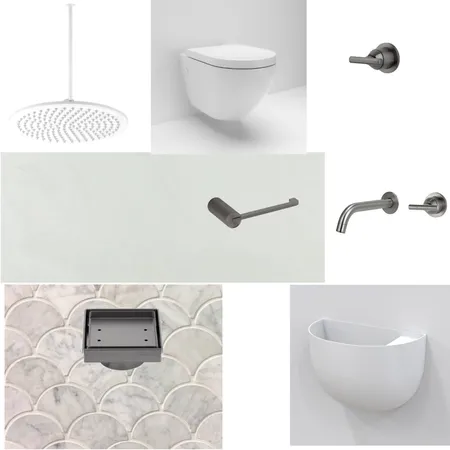 Ensuite Interior Design Mood Board by mikekj@hotmail.com on Style Sourcebook