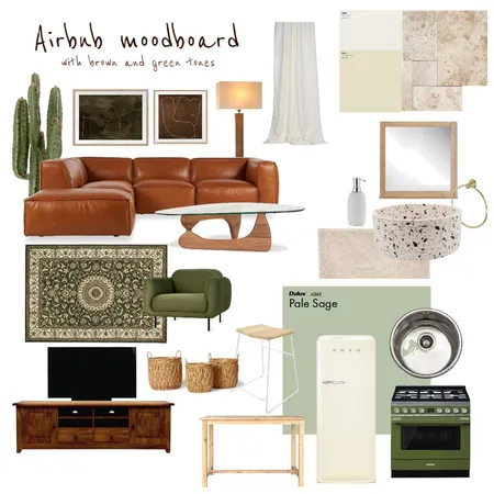 airbnb Interior Design Mood Board by lemonostyftis on Style Sourcebook