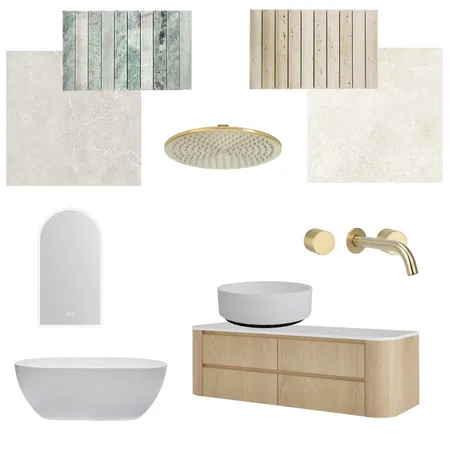 Ensuite Interior Design Mood Board by sdougan on Style Sourcebook