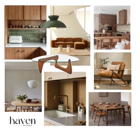 Mid Century Modern concept board Interior Design Mood Board by tarlikennett on Style Sourcebook