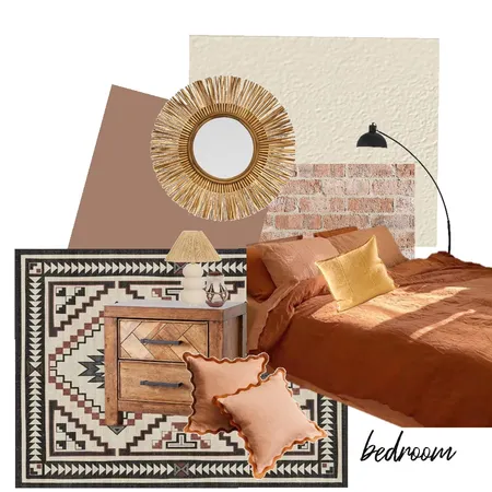 American Southwest Bedroom Mood Board Interior Design Mood Board by heidigrace on Style Sourcebook