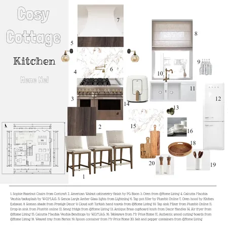 Kitchen Ass 9 Interior Design Mood Board by menenel01@gmail.com on Style Sourcebook